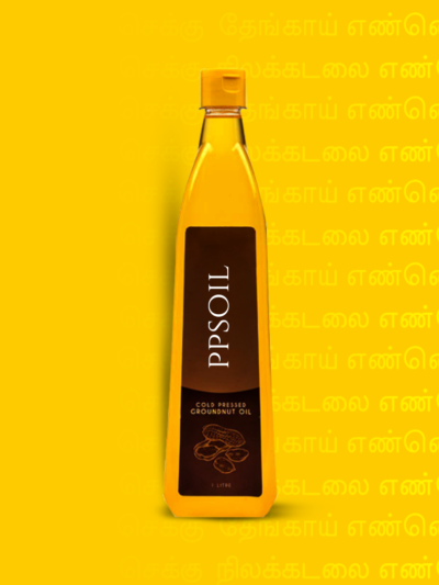 Cold Pressed Groundnut Oil – 1 Litre