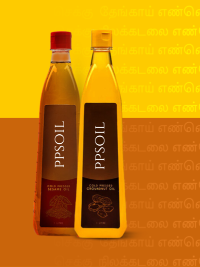 2L Cold Pressed Oil Combo – Groundnut & Sesame 1 Litre Each – 2 Litre