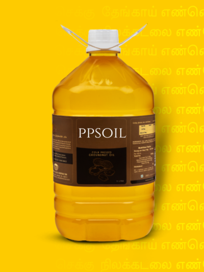 Cold Pressed Groundnut Oil – 5 Litre