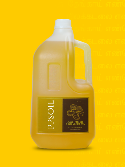 HDPE Cold Pressed Groundnut Oil – 5 Litre